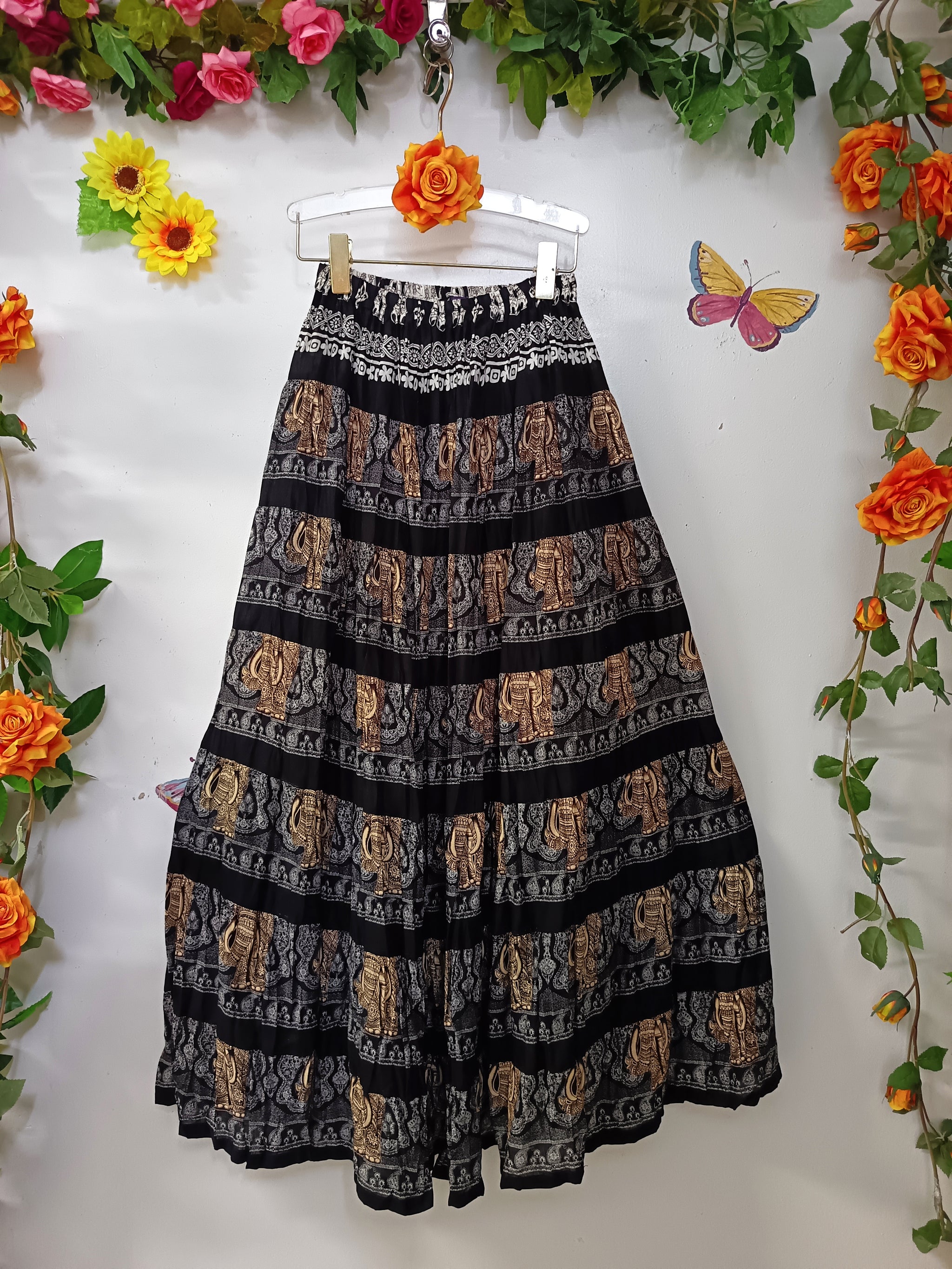 Thai Eley Patchwork Skirt