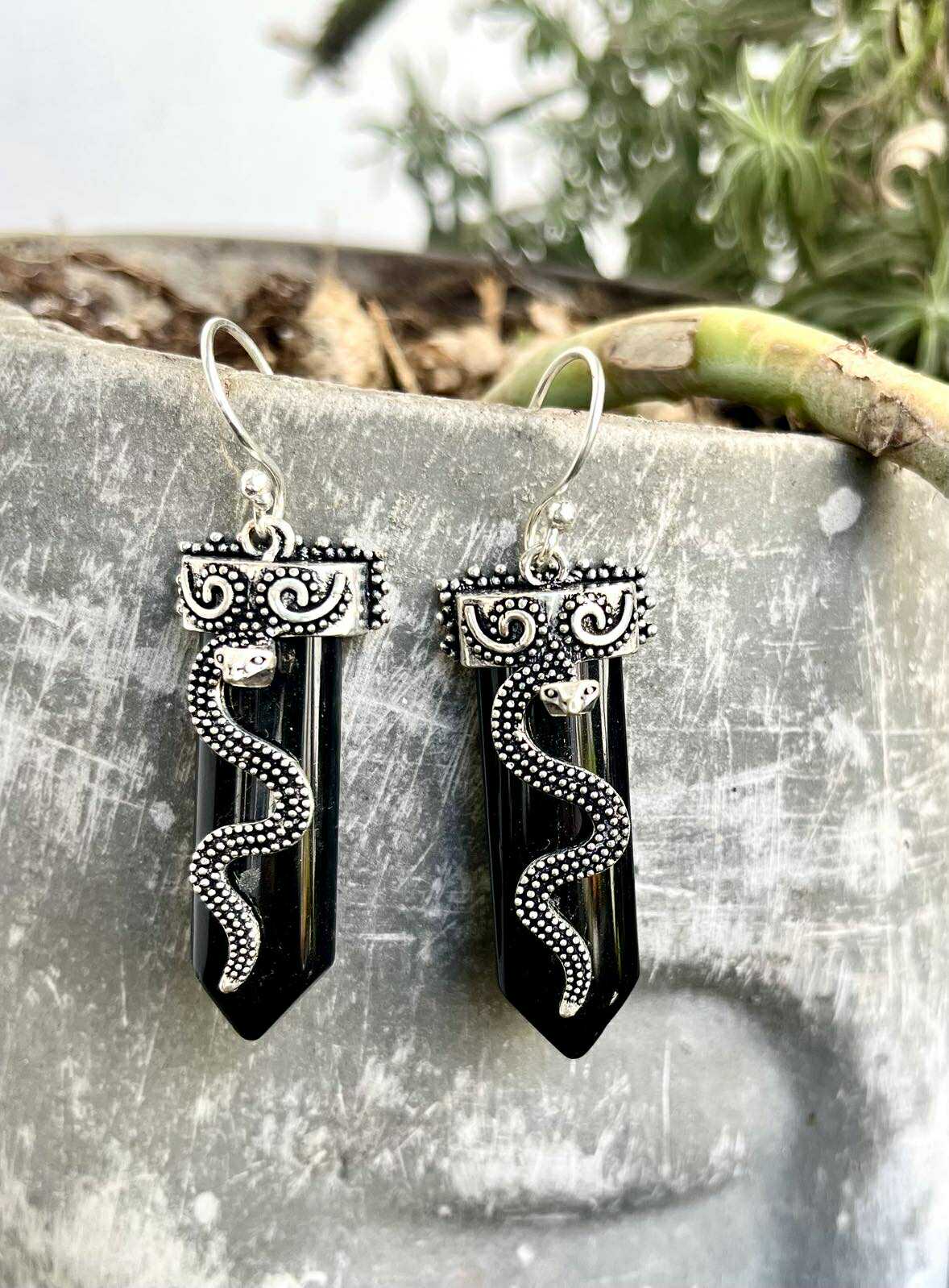 Crystal Point Mystical Earings