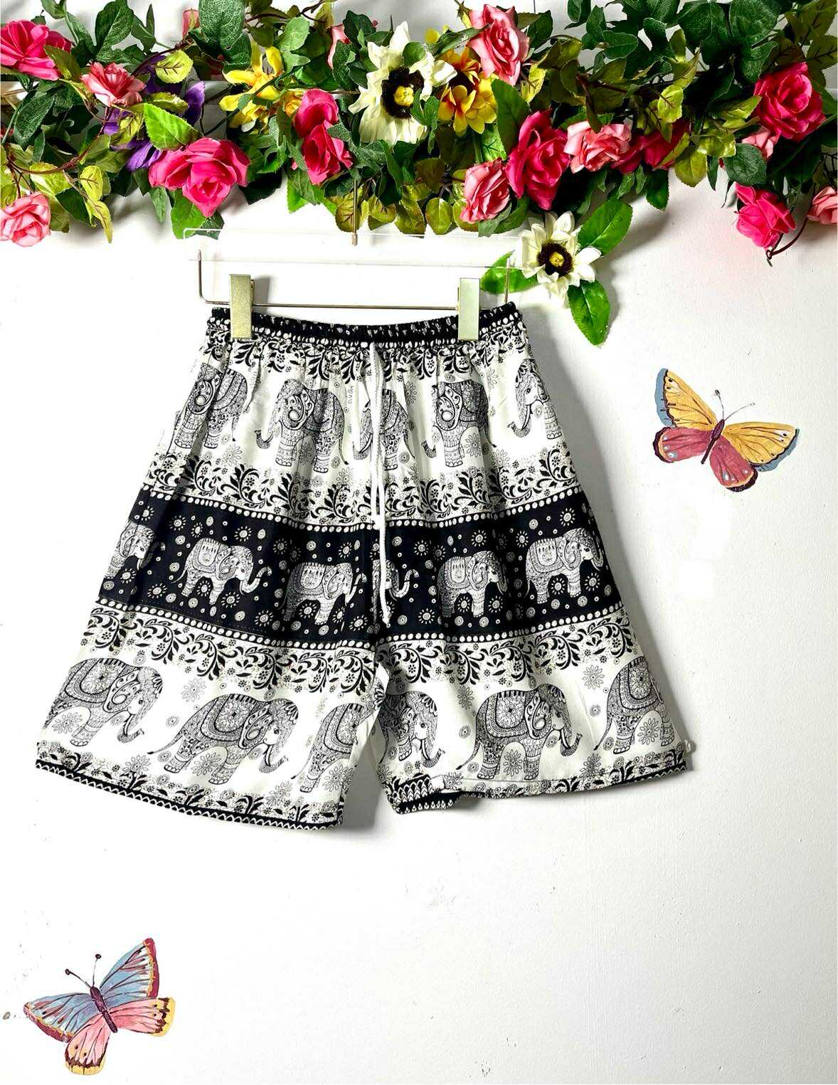 Thai Drawstring Beach Shorts