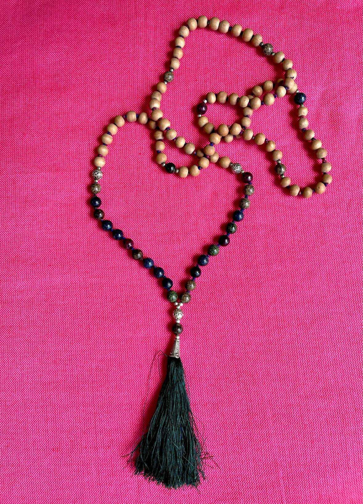 Tulsi Gemstone Mala Beads