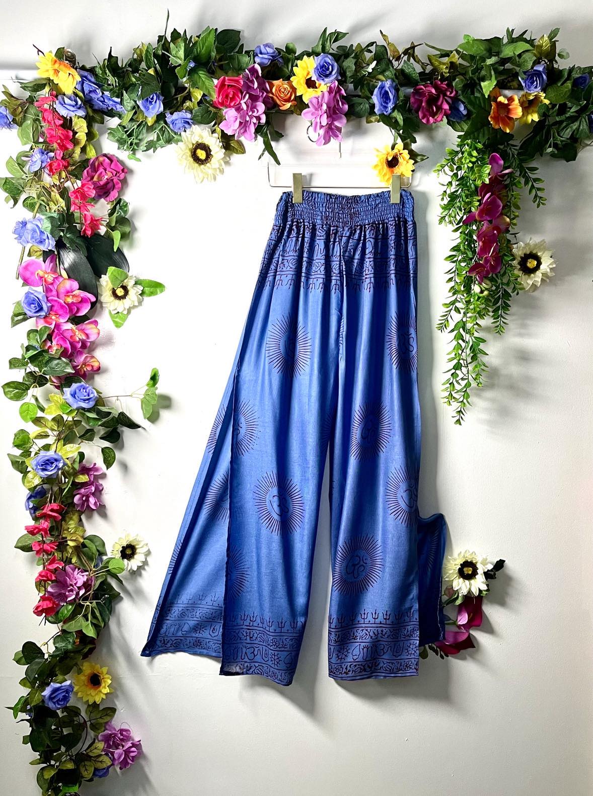 Prayer Cut Palazzo Pants