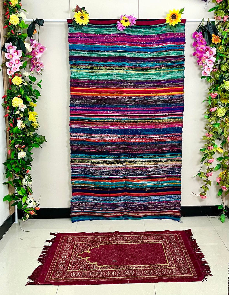 Chindi Boho Rug