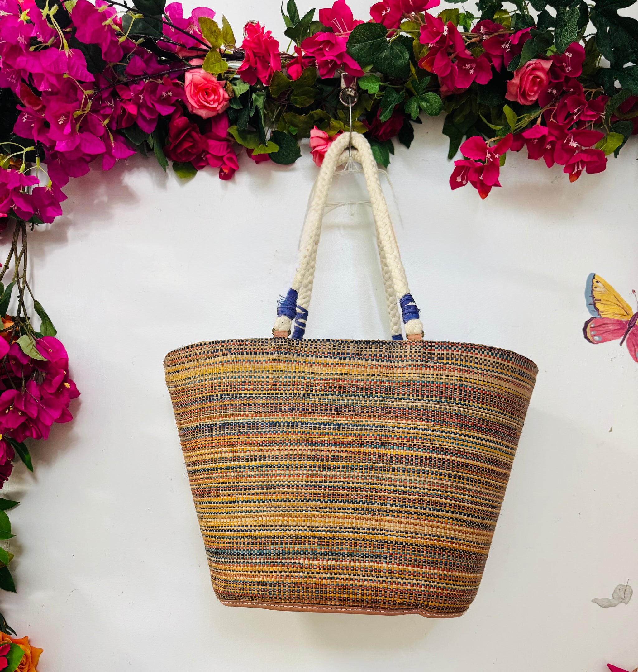 Bali Woven Beach Bag
