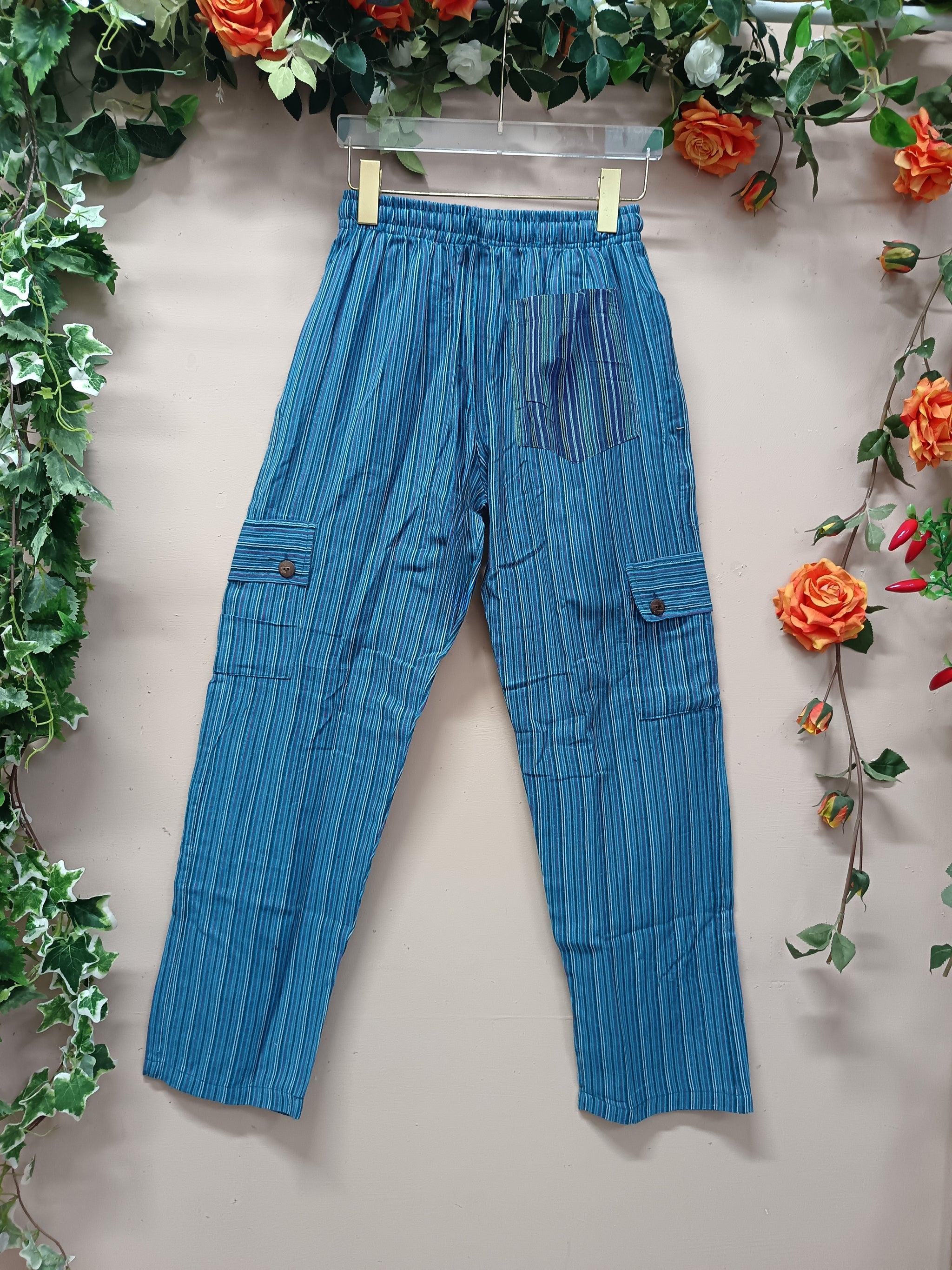 Kurtha Striped Chill Pants - SMALL
