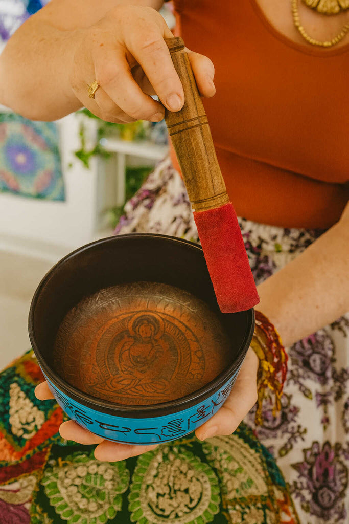 Himalayan Singing Bowl BLUE