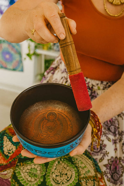 Himalayan Singing Bowl BLUE