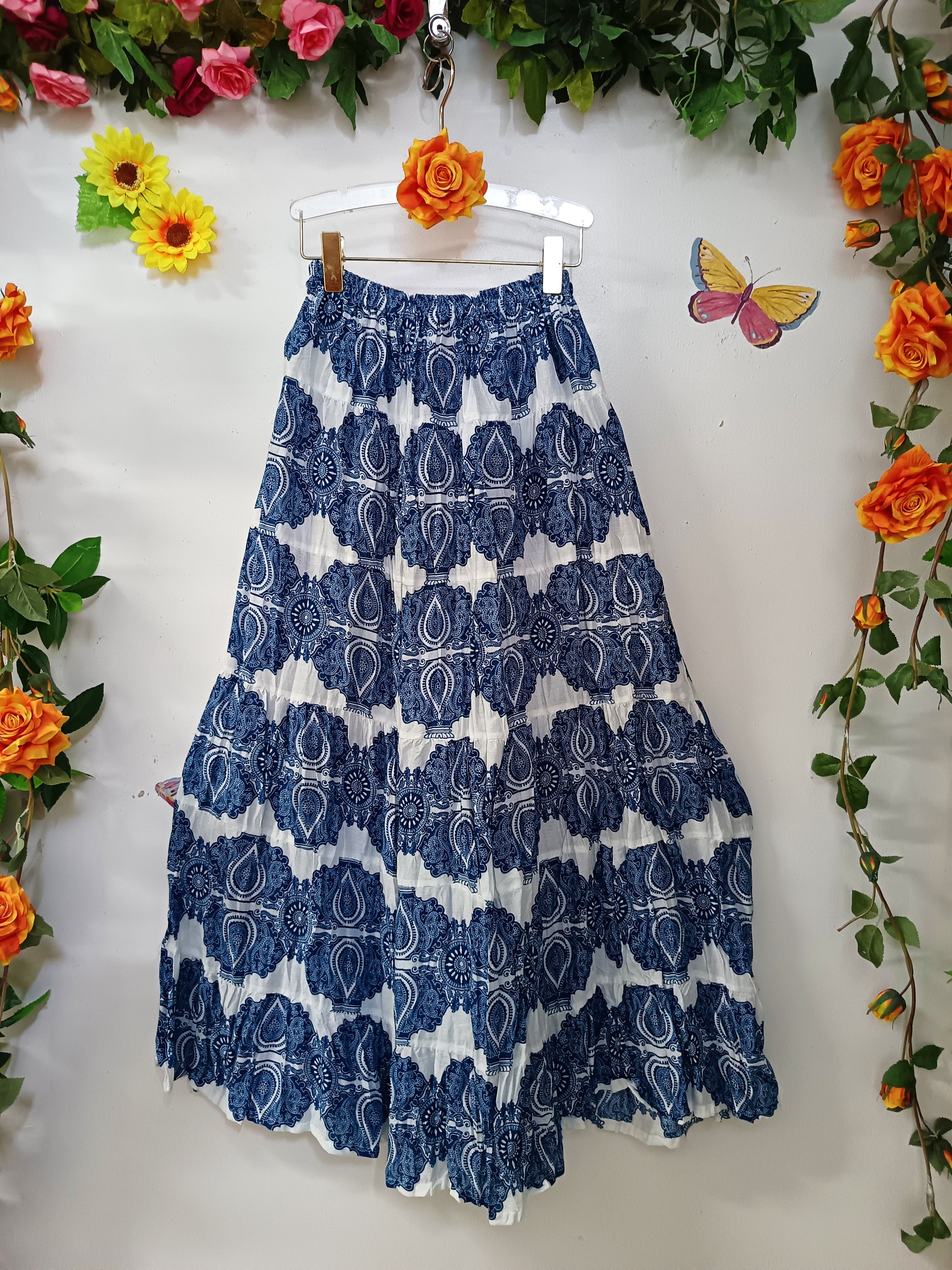 Thai Patchwork Gypsy Skirt
