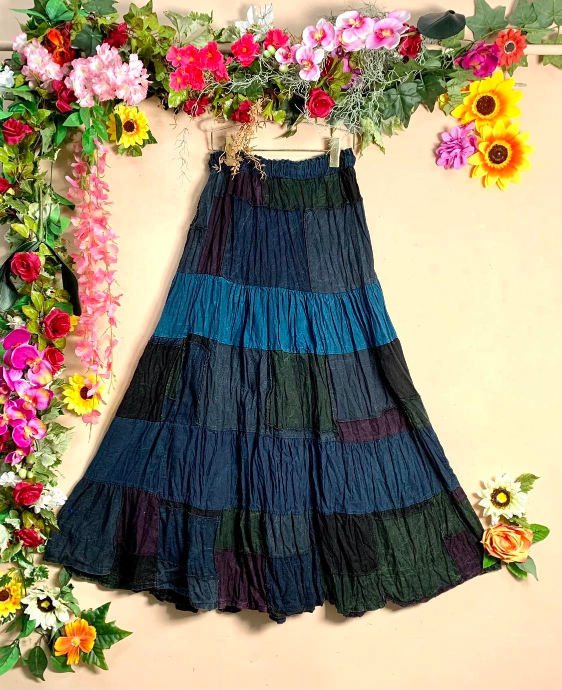 Hmong Gypsy Patchwork Skirt