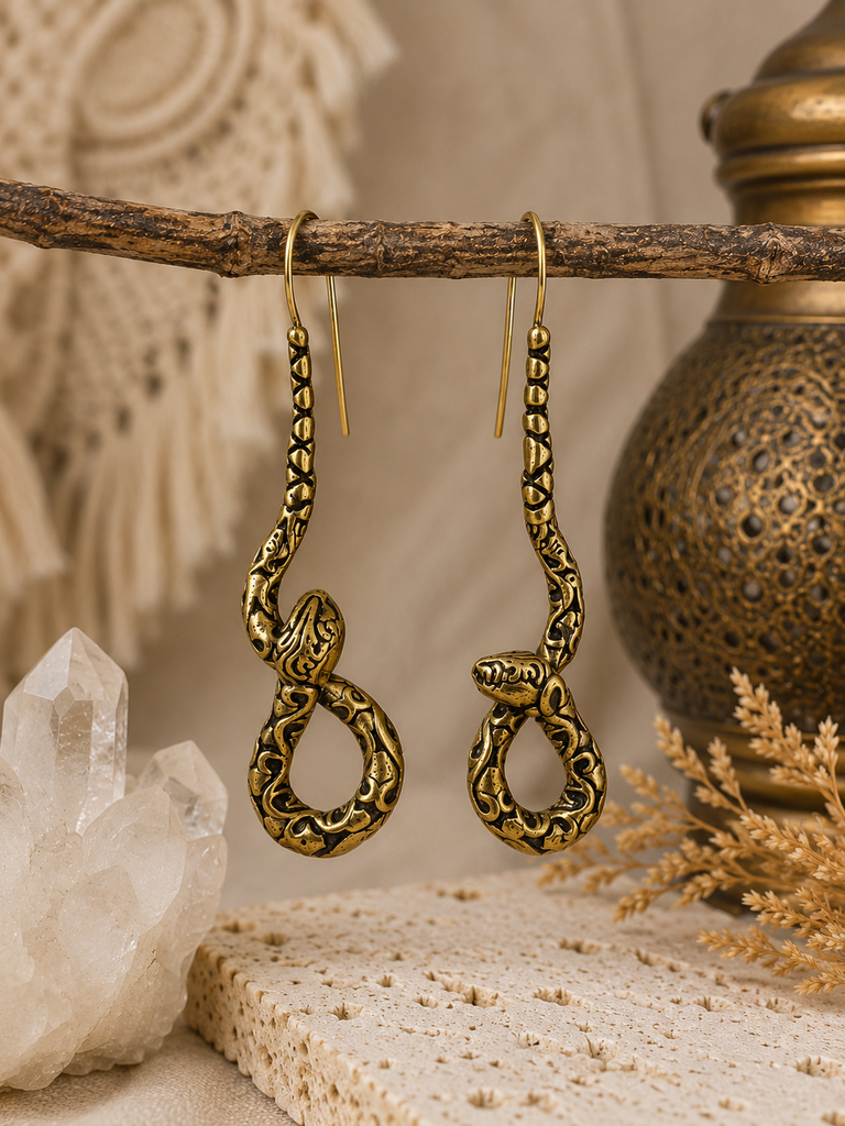 Mystic Serpent Earings