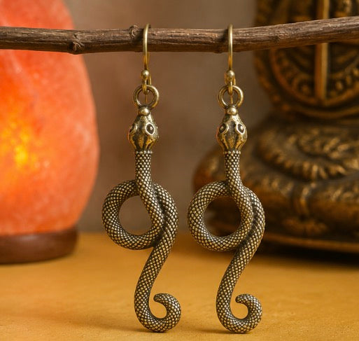 Sacred Serpent Earings