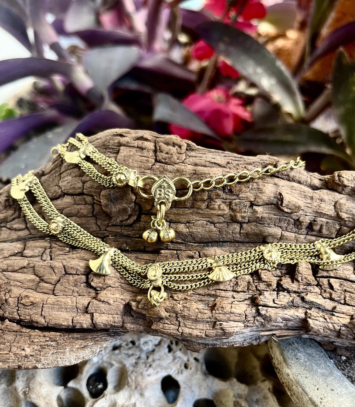 Brass Chain Anklet