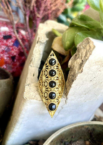 5-Stone Goddess Ring
