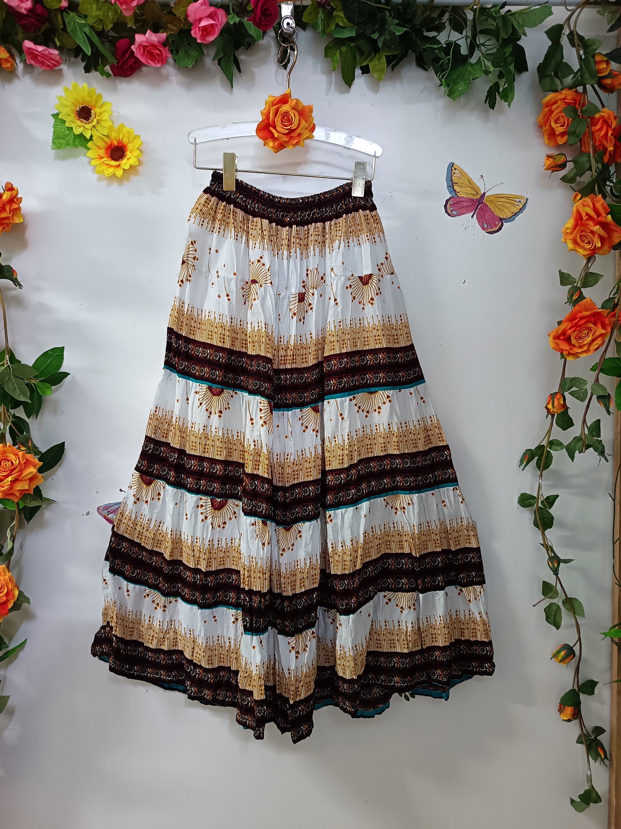 Thai Patchwork Gypsy Skirt