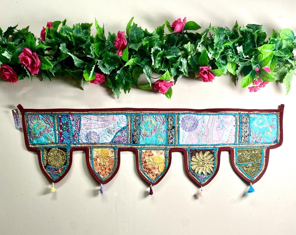 Indie Embroidered Wall Hanging