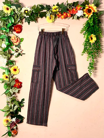 Kurtha Striped Chill Pants - LARGE