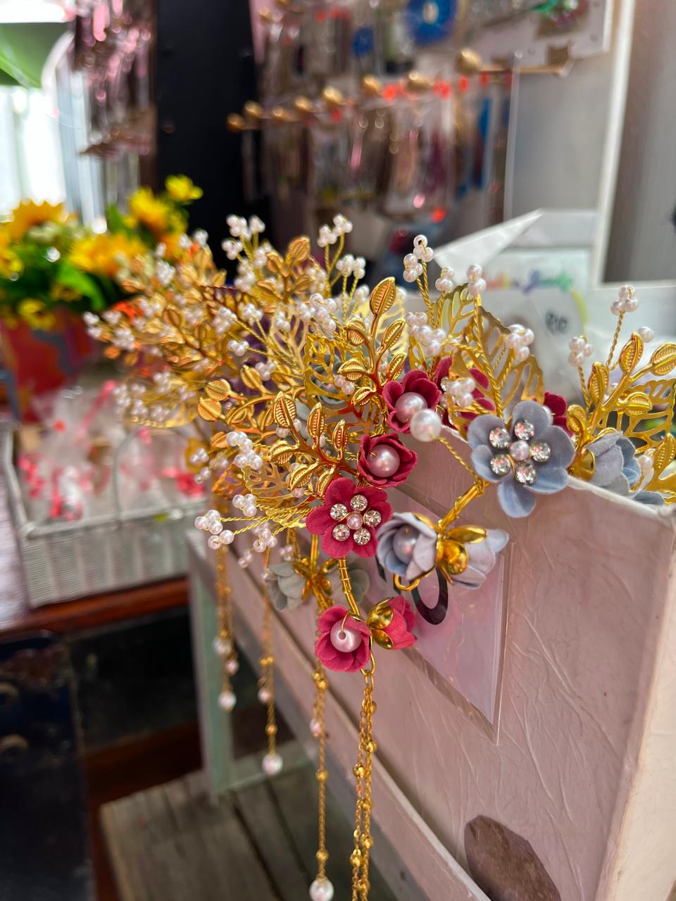 Festival  Garden Ear Cuffs