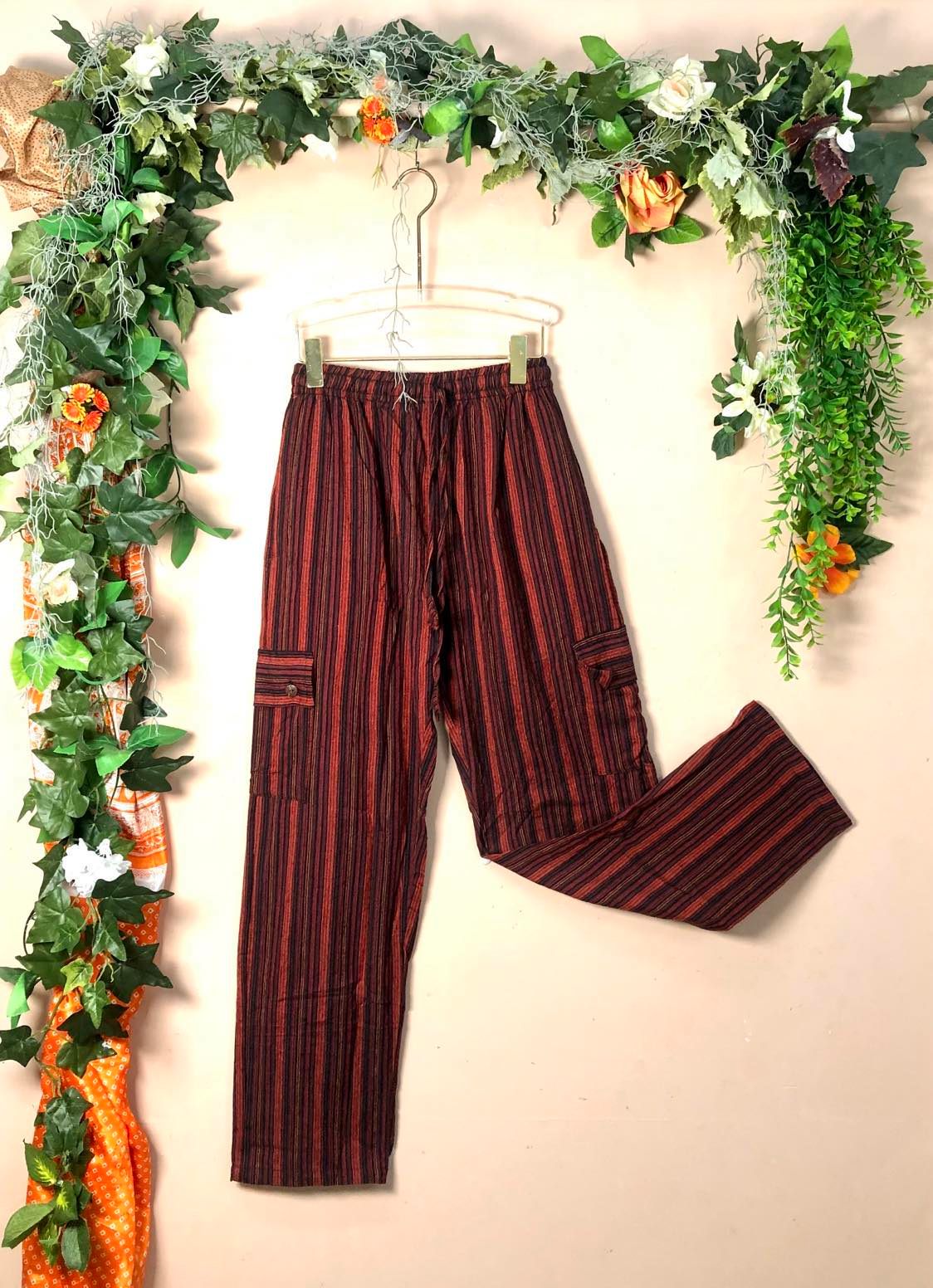 Kurtha Striped Chill Pants - SMALL