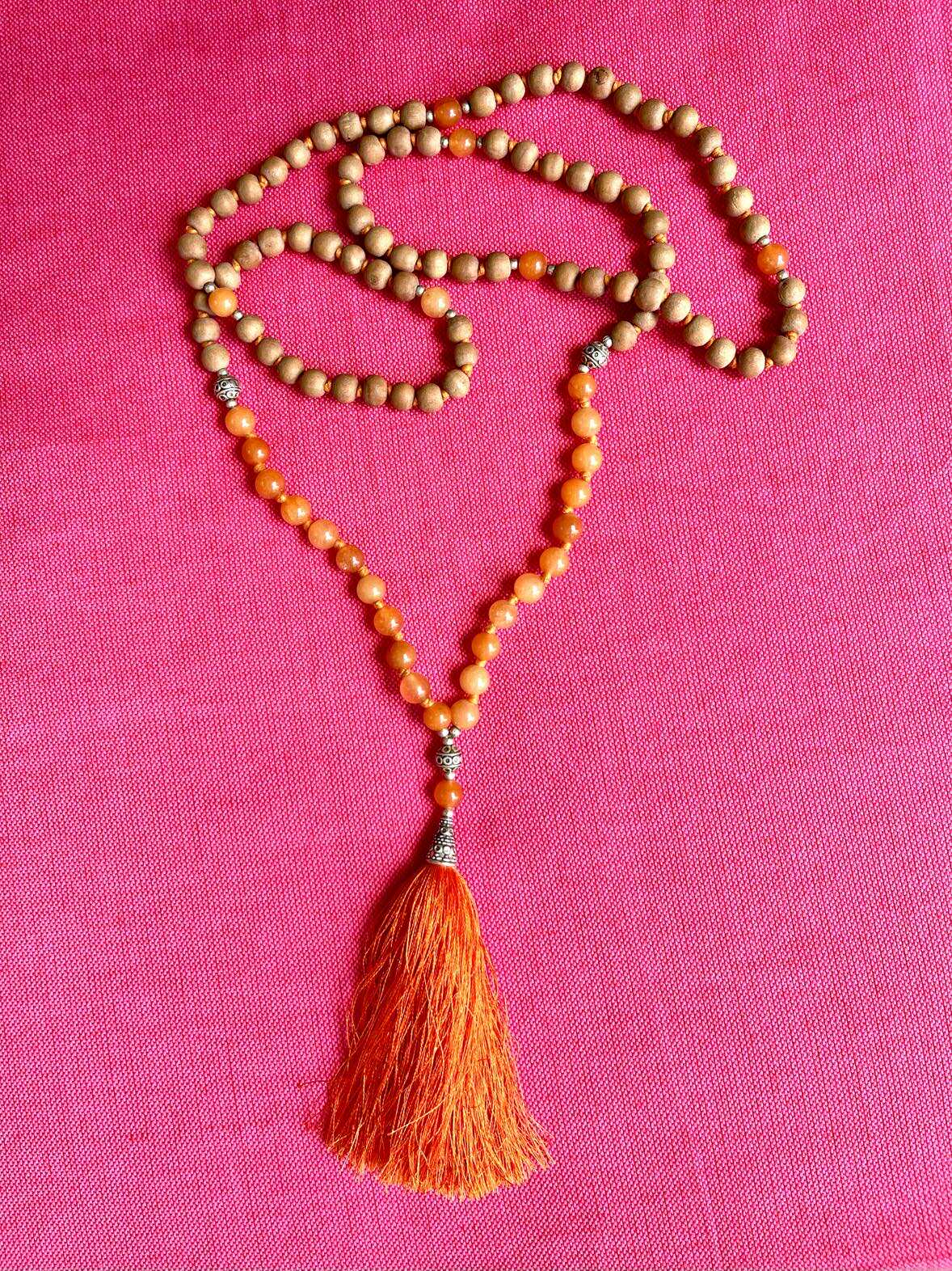 Tulsi Gemstone Mala Beads