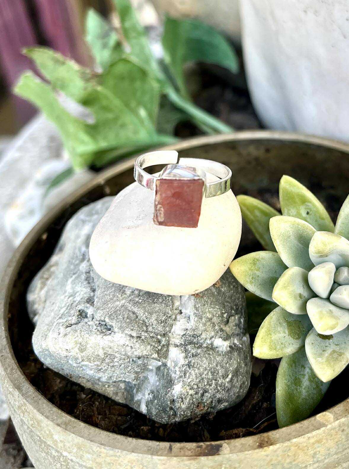 Wild Earth Stone Rings