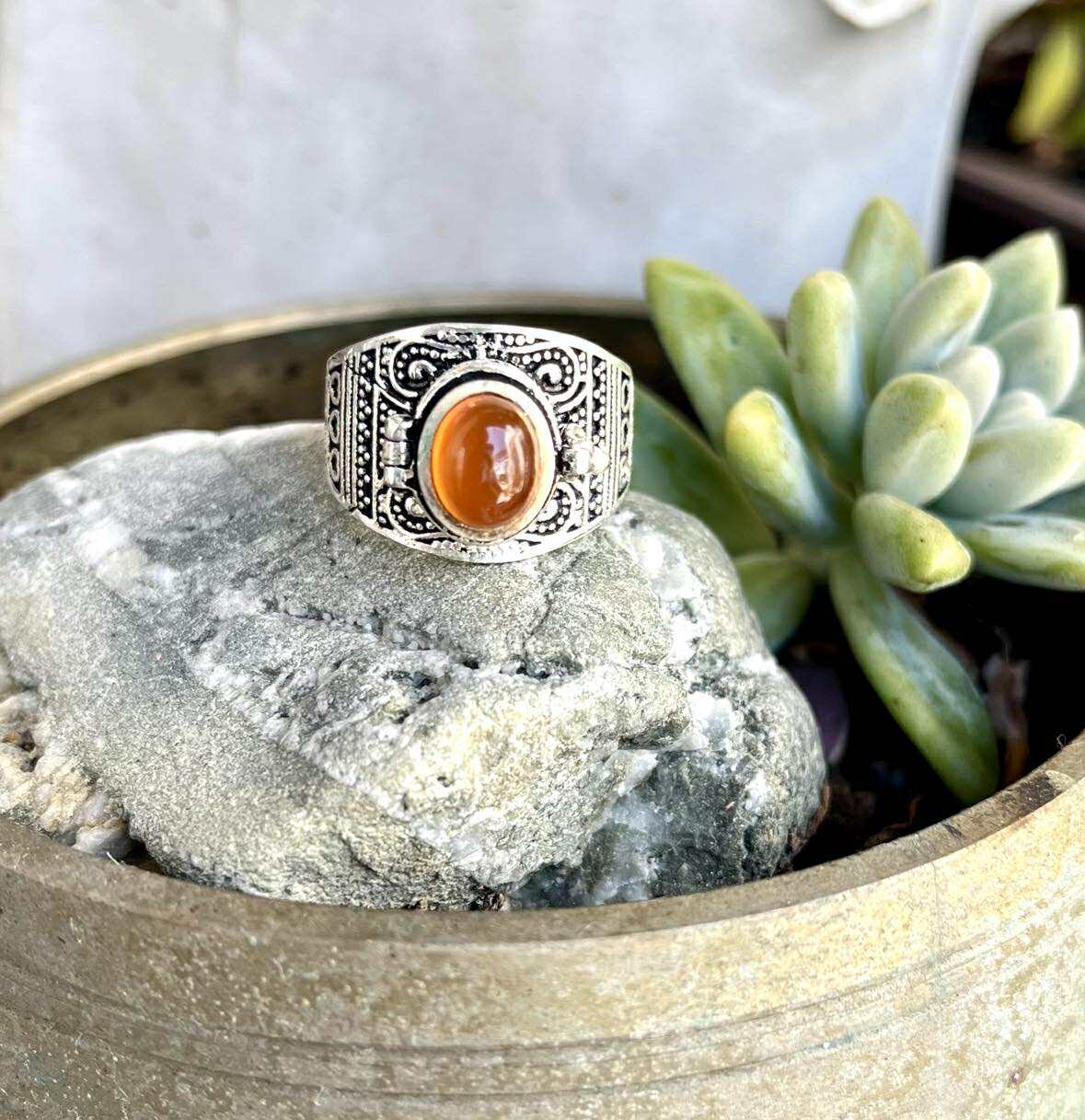 Poison Gemstone Rings