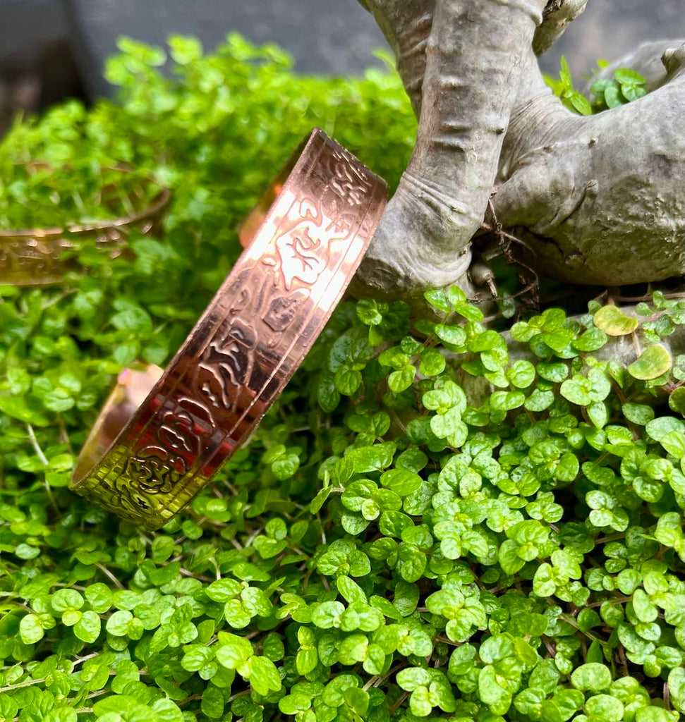 Copper Flat Bangle