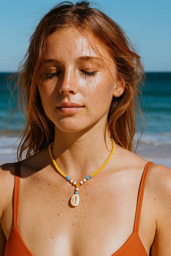 Island Cowrie Beaded Chokers