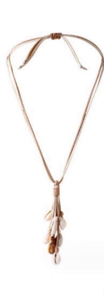 Cowrie Cluster Necklace