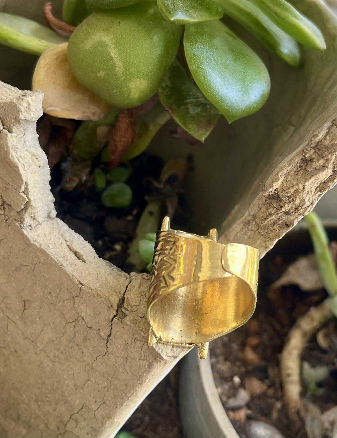 Desert Nomad Shield Ring