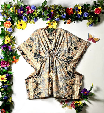 Silk Short Oasis Kaftan