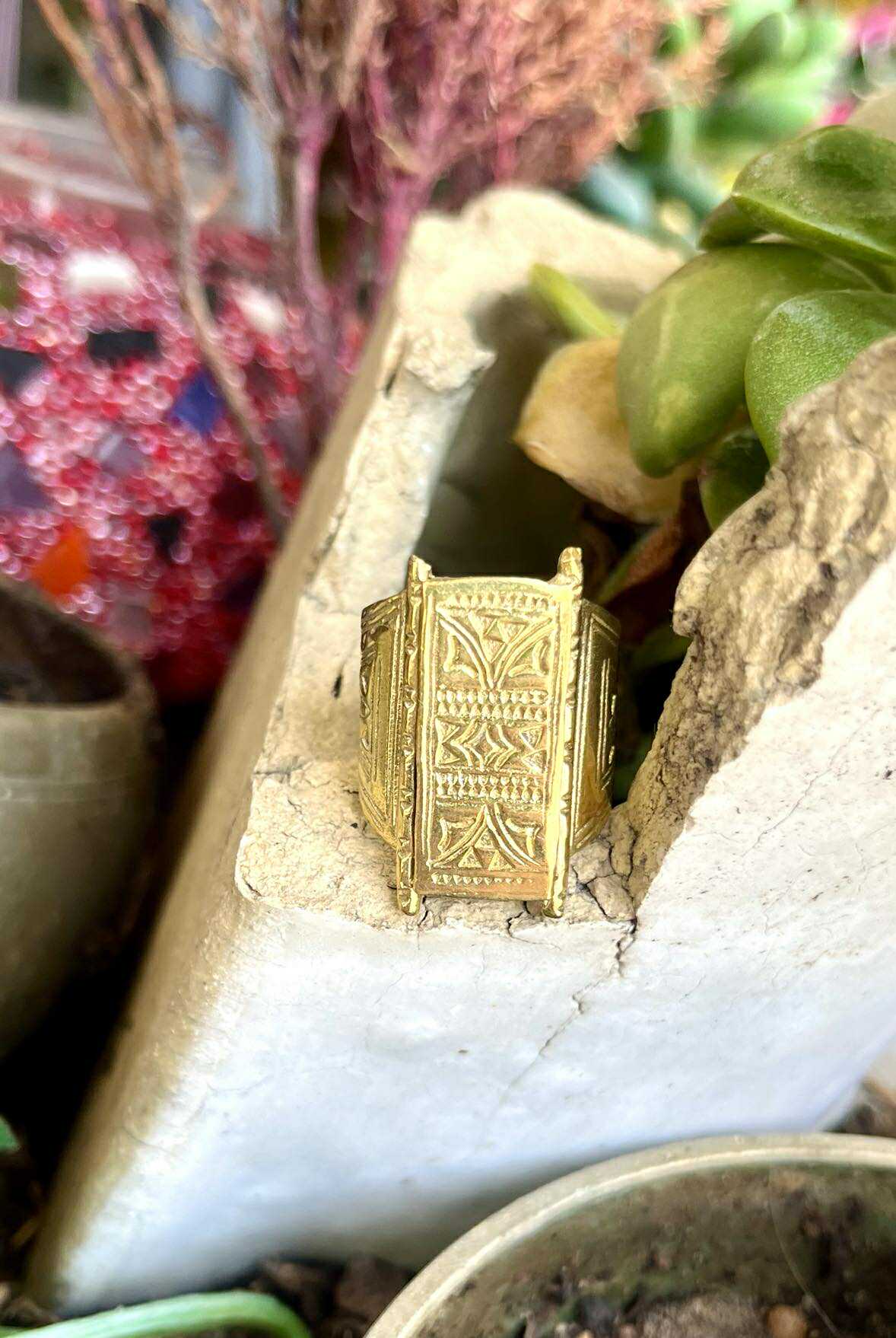 Desert Nomad Shield Ring