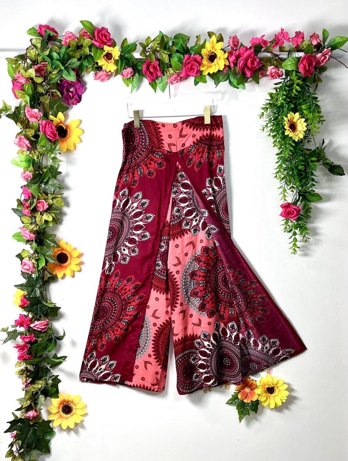 Thai Overlay Boho Pants