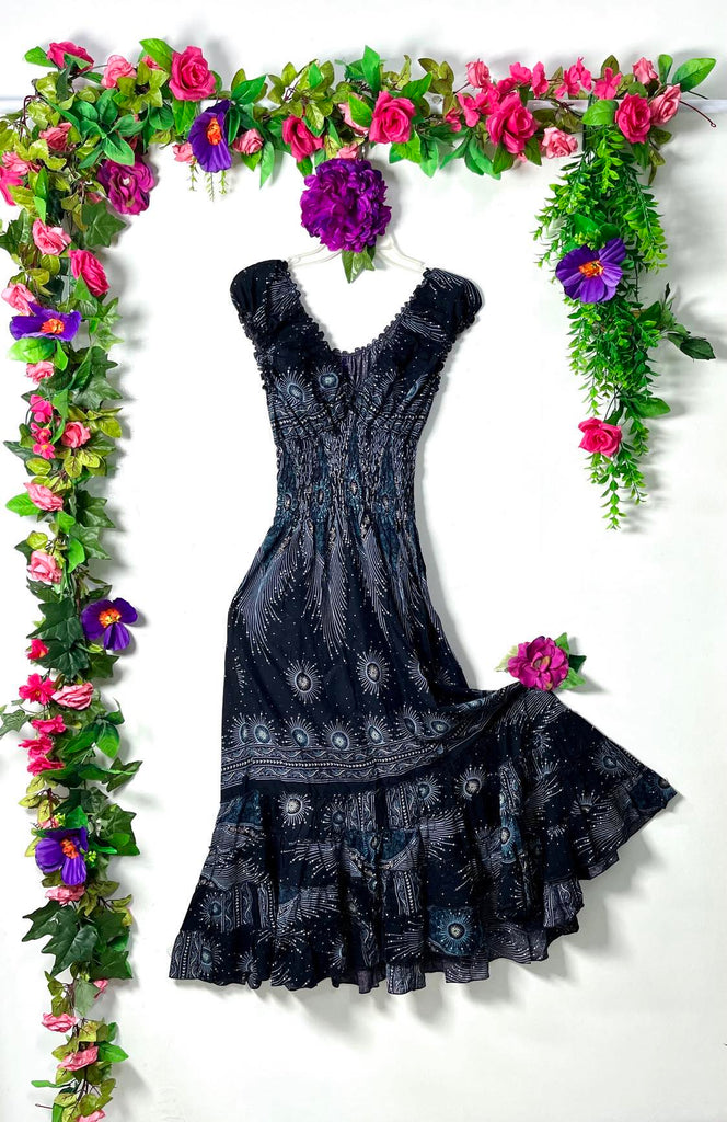 Thai Sleeveless Elasticized Dress