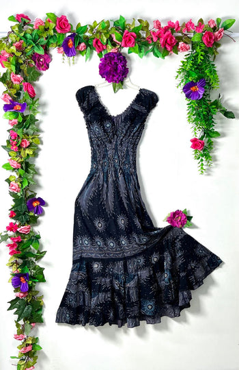 Thai Sleeveless Elasticized Dress