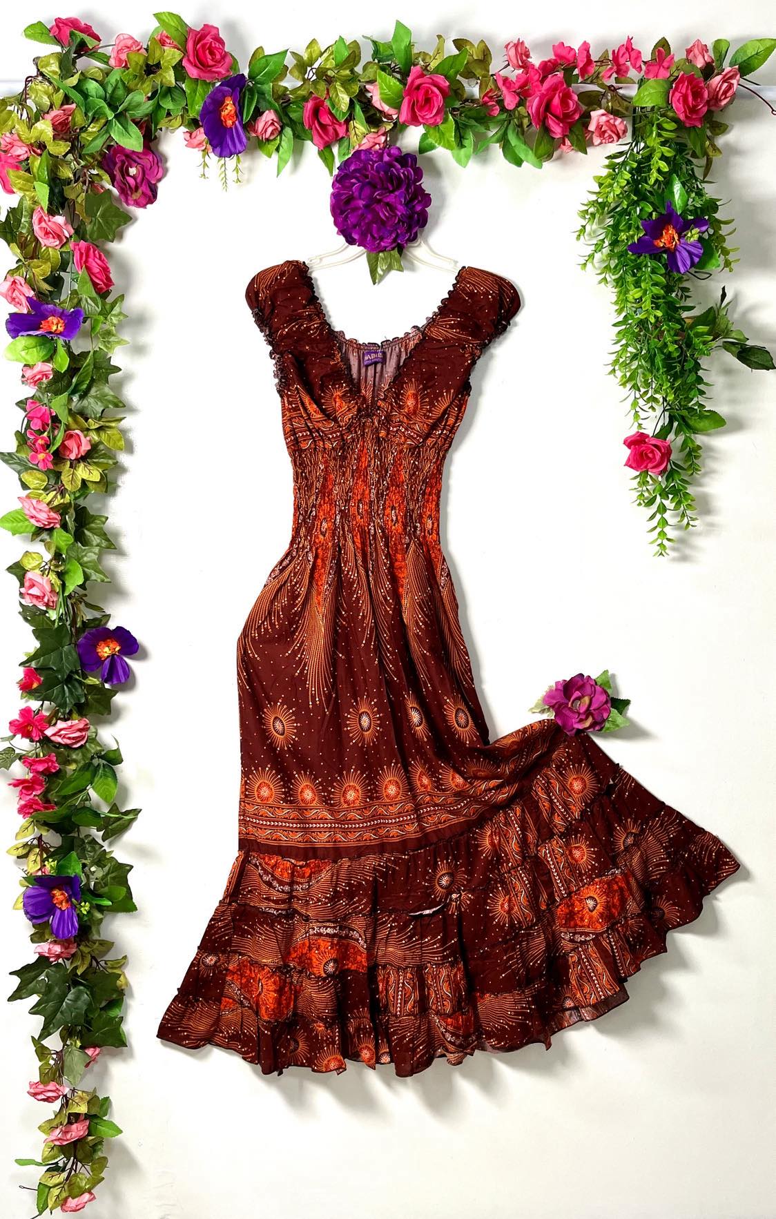 Thai Sleeveless Elasticized Dress