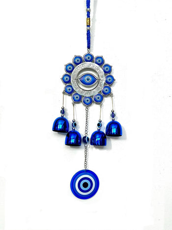 Evil Eye Blue Bell Wall Hangings