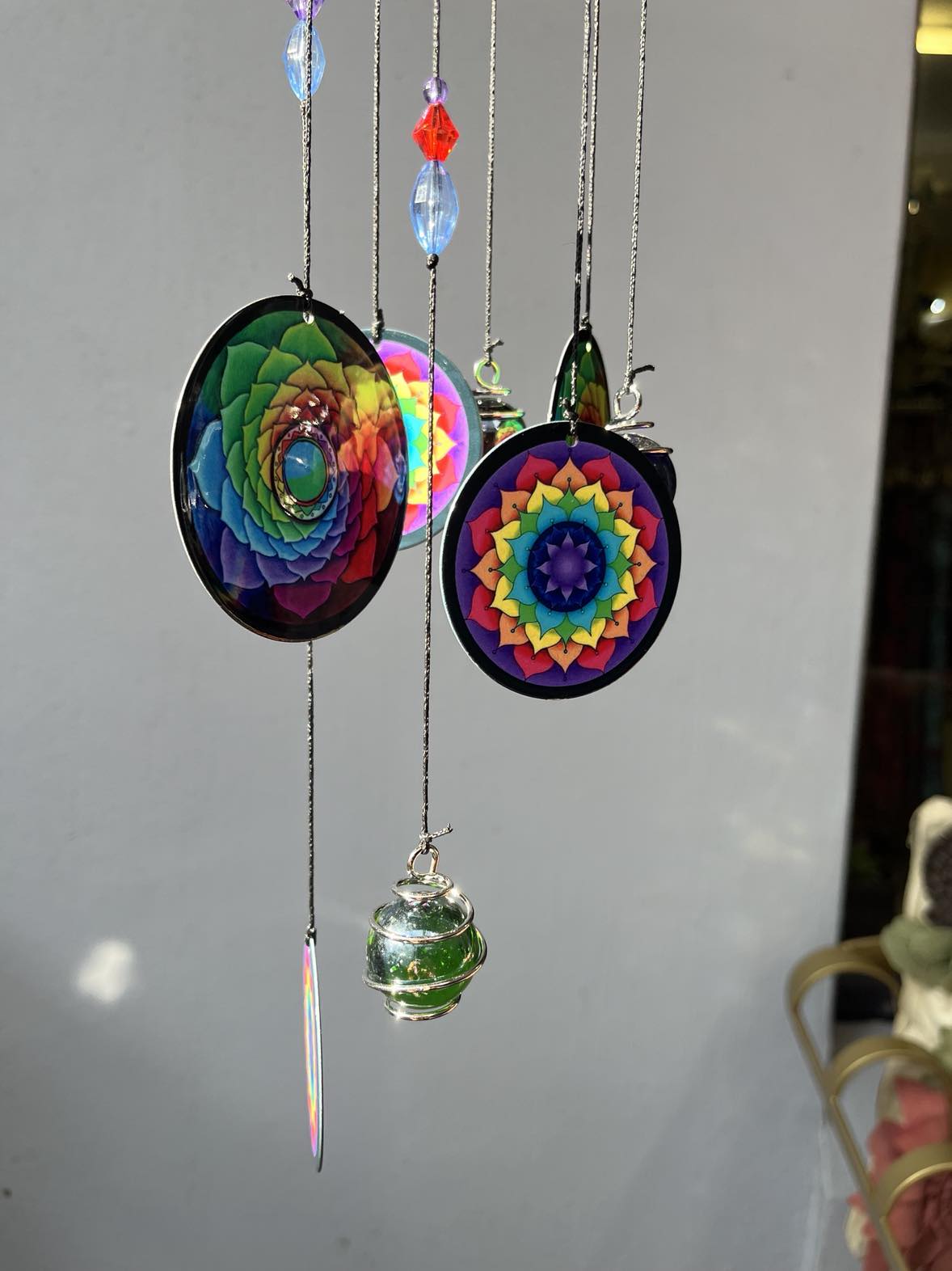 Rainbow Wind Chimes