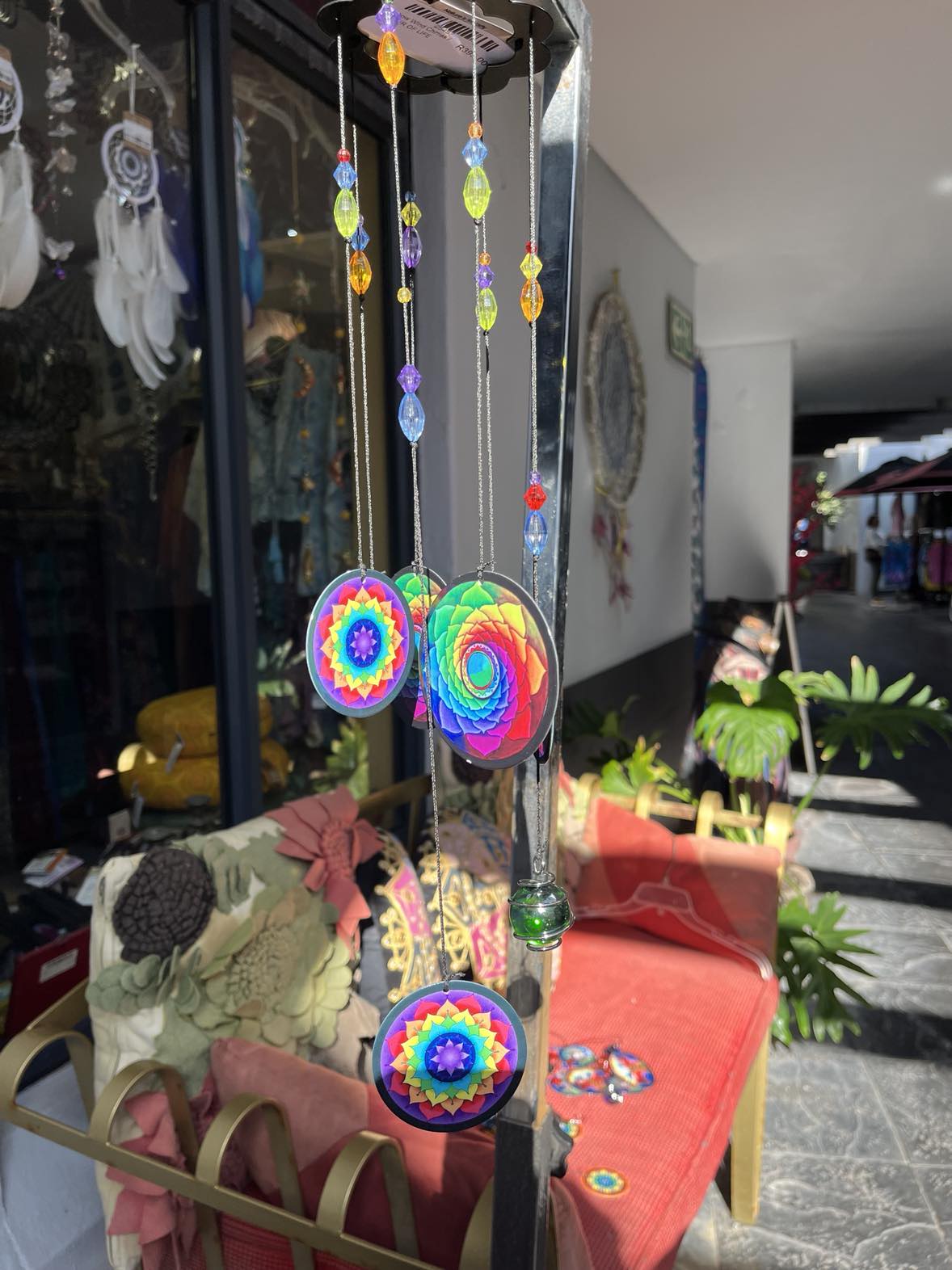 Rainbow Wind Chimes