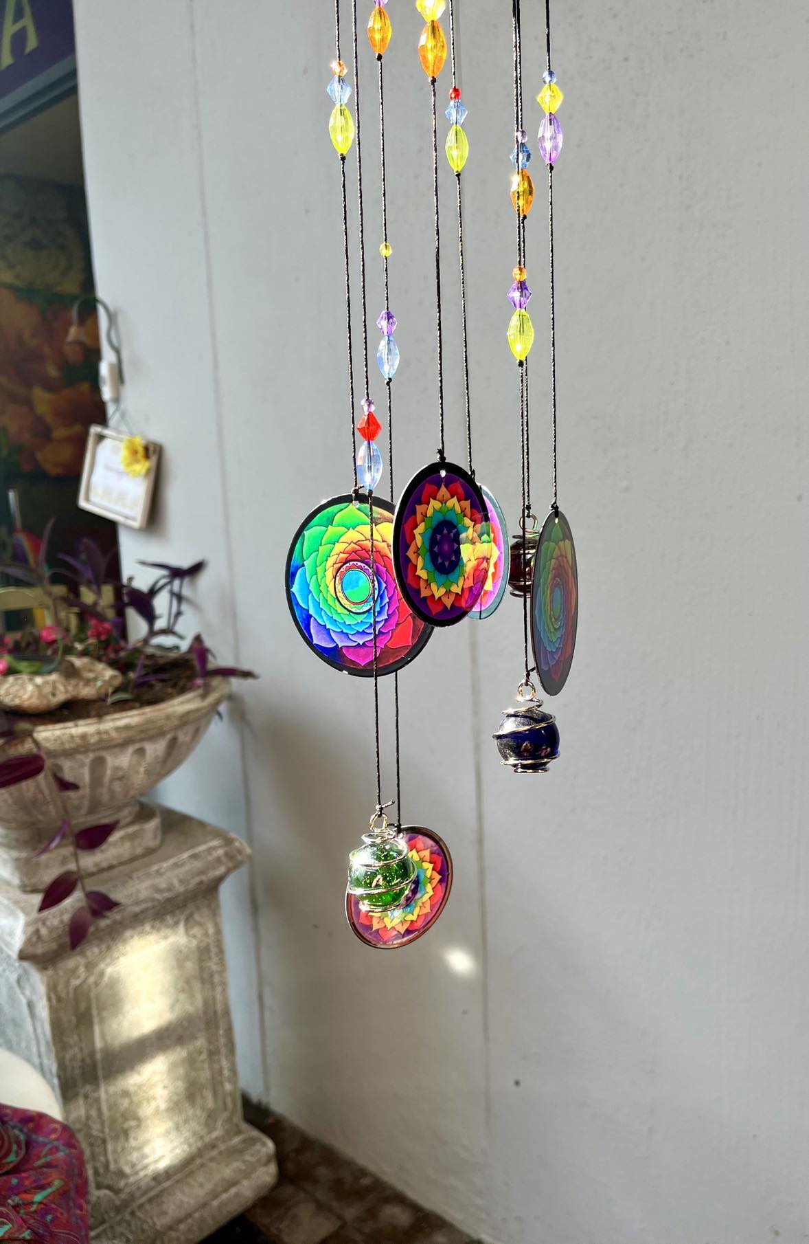 Rainbow Wind Chimes