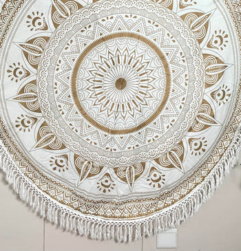 Mandala Roundies With Tassles