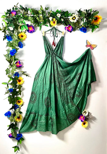 Prayer Halterneck Long Dress