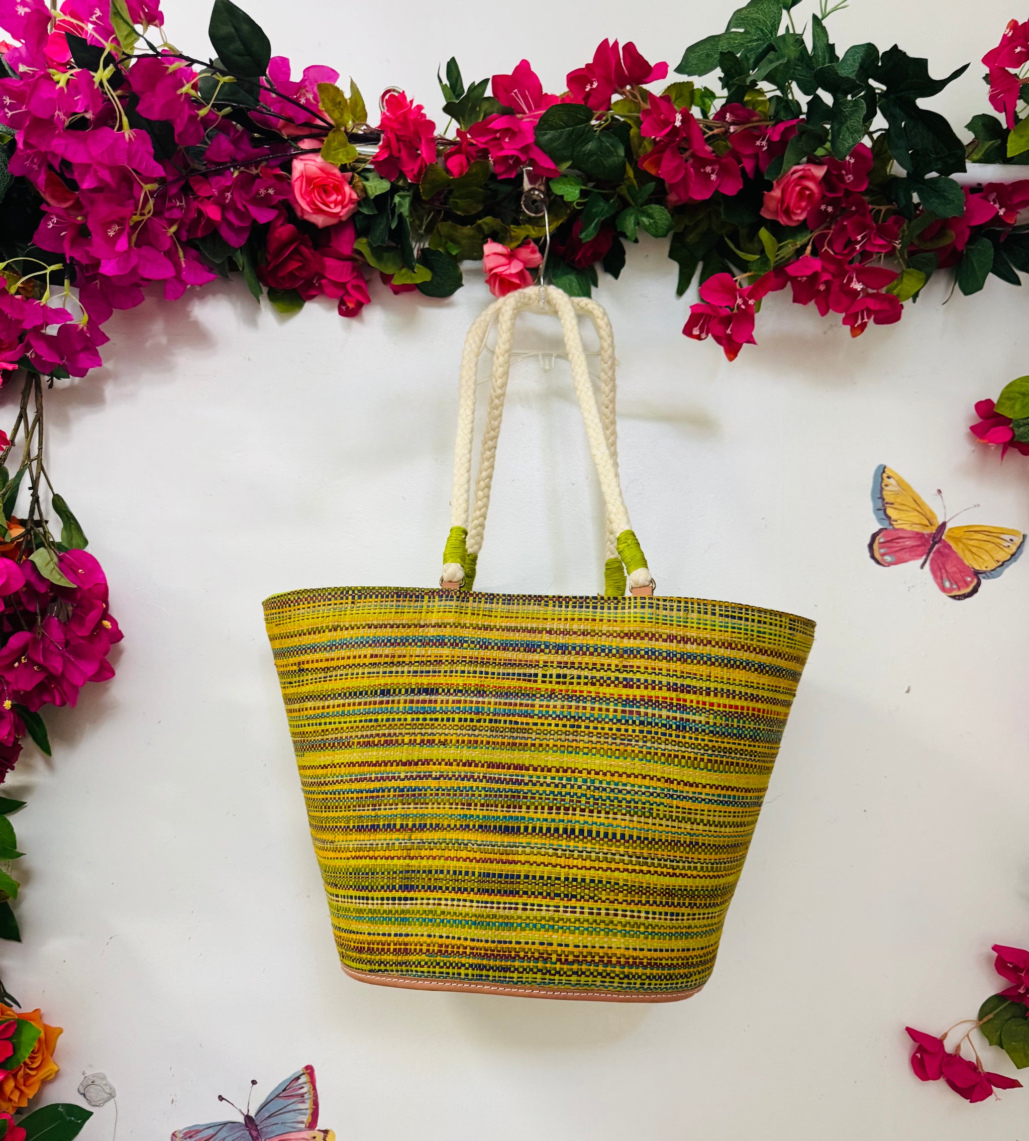 Bali Woven Beach Bag