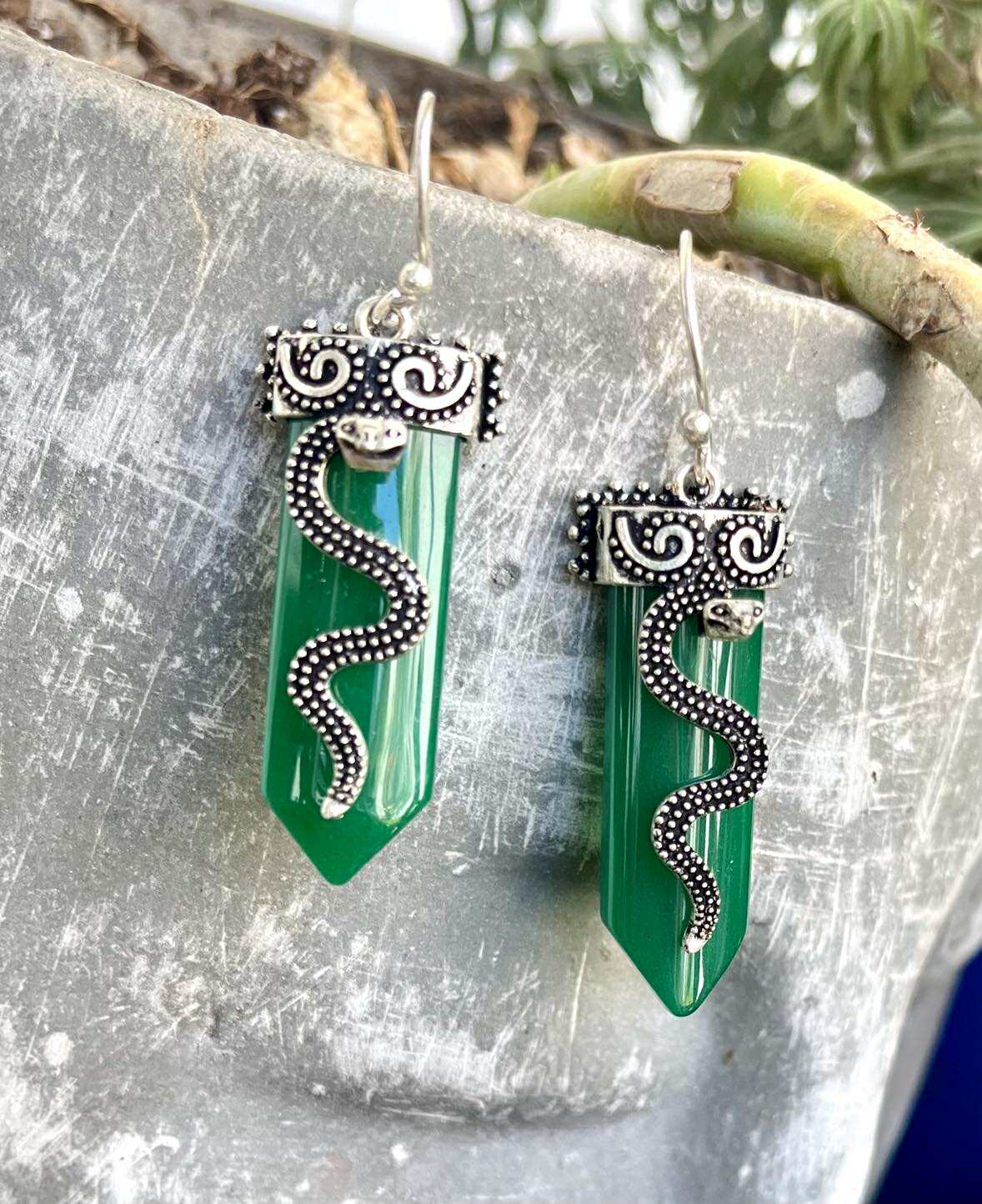 Crystal Point Mystical Earings