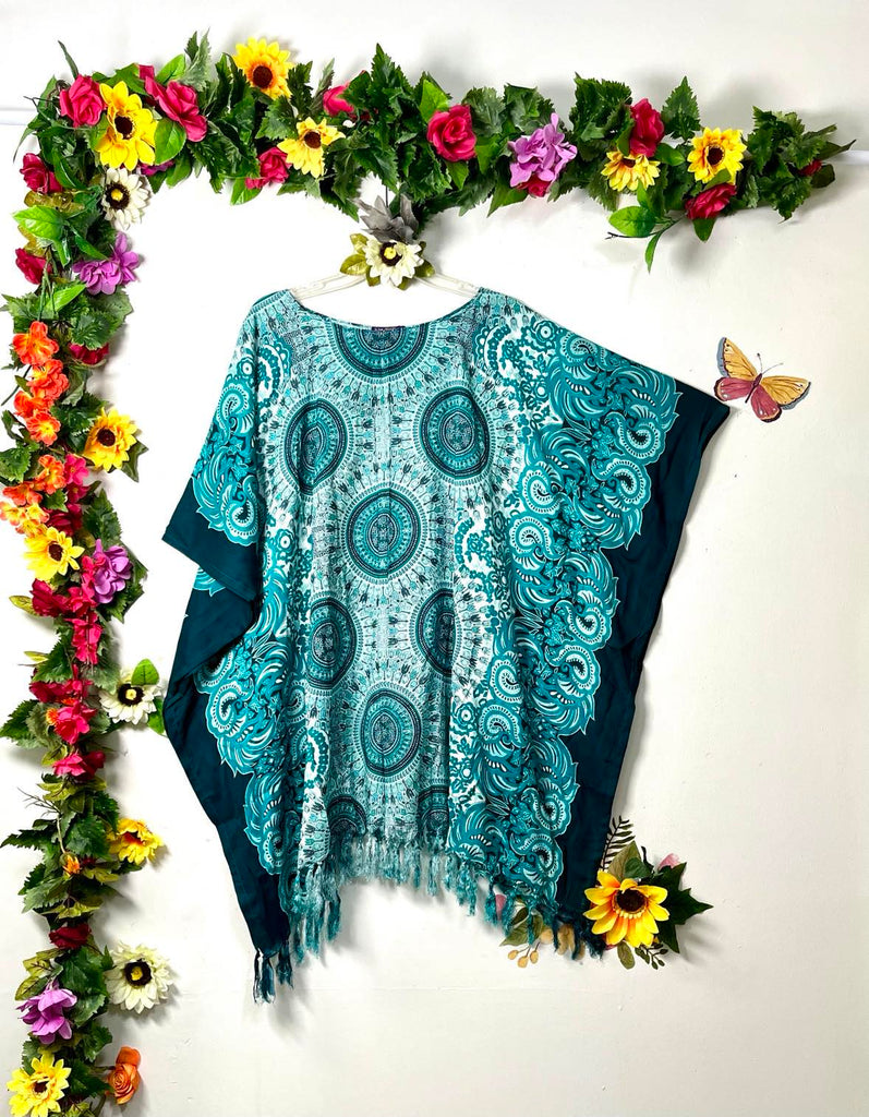 Thai Short Fringed Kaftan