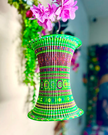 Vietnamese Hmong Lampshade - Medium