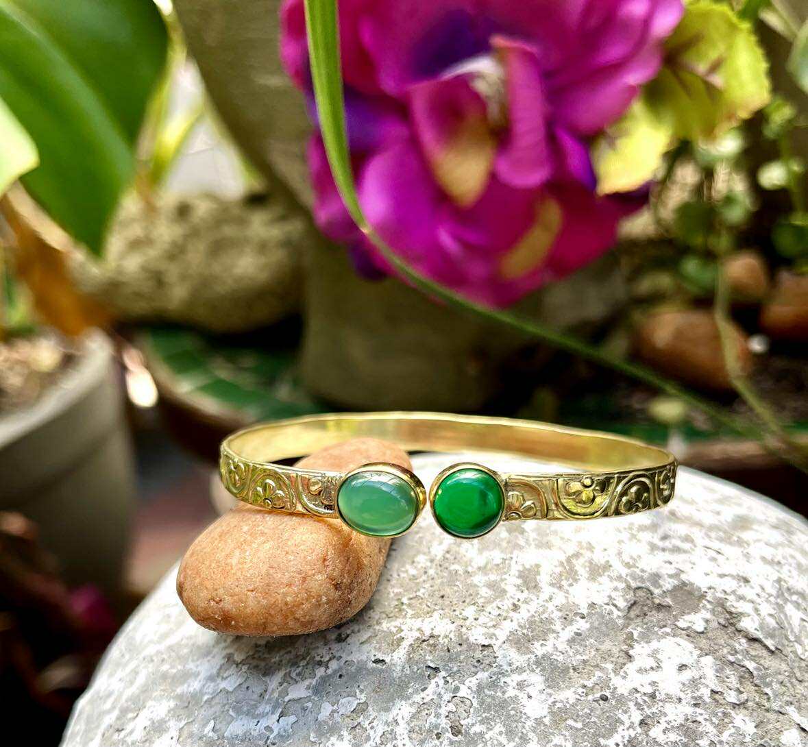 Sunkissed Gem Bangles