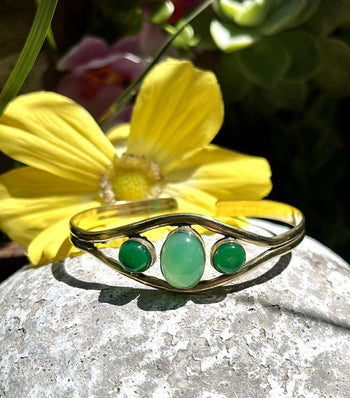 Trinity Gem Bangles