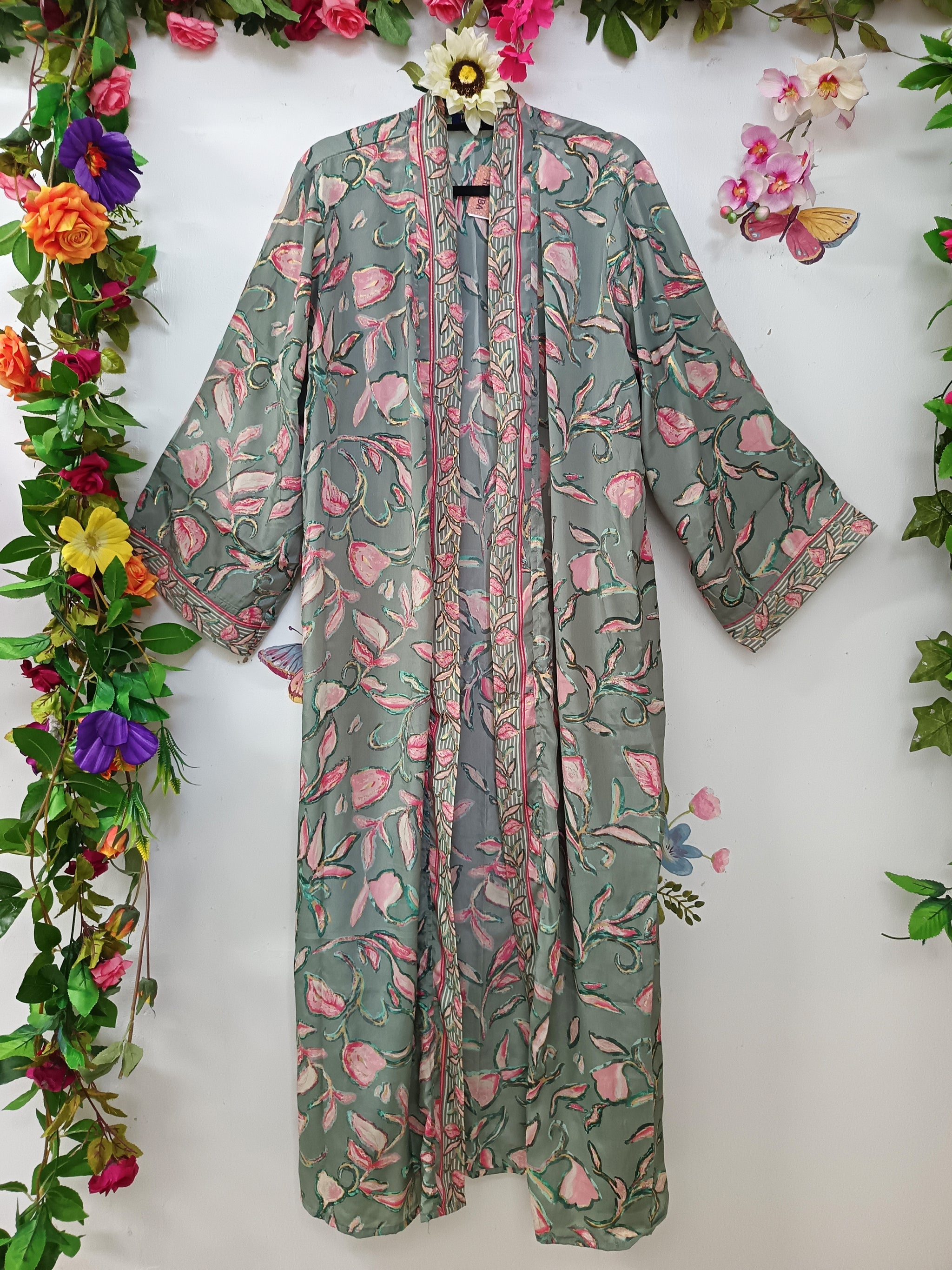 Silk & Soul Maxi Kimono