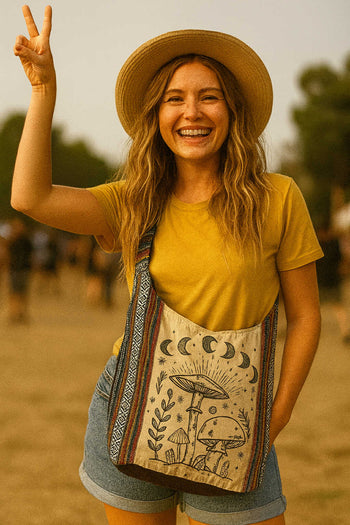 Hemp Canvas Sling Bag