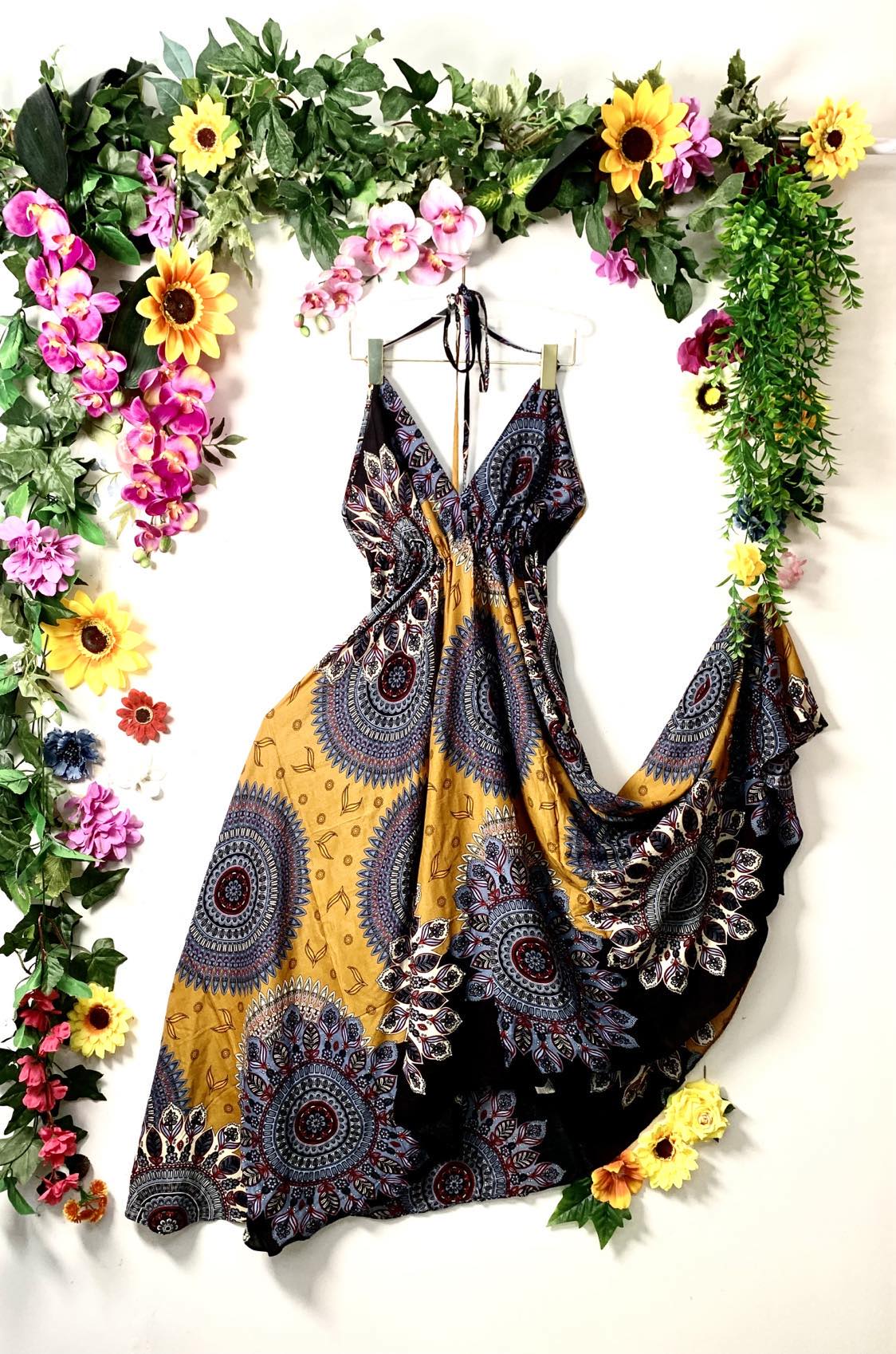 Thai Pyramid Dress – Habiba Boho Boutique