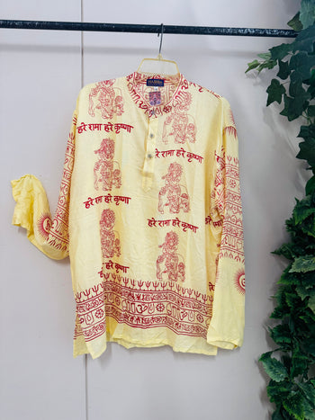 Prayer Manderin Shirt (Large)